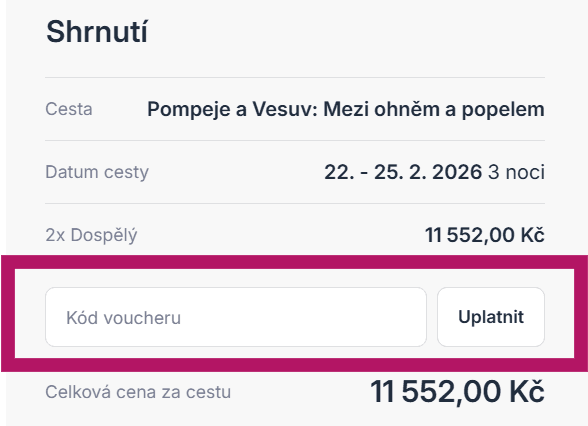 Použitie zľavového voucheru na Worldee.com