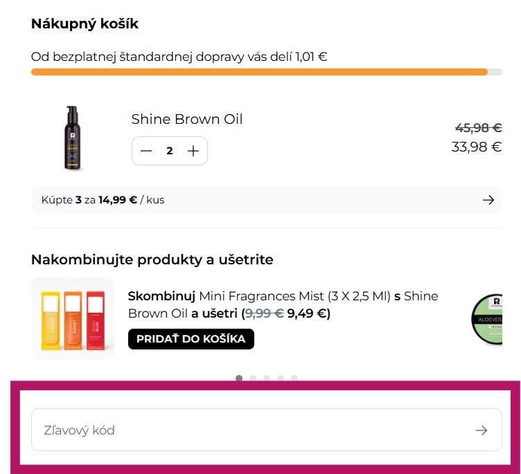 Ako použiť zľavový kód na ByRokko