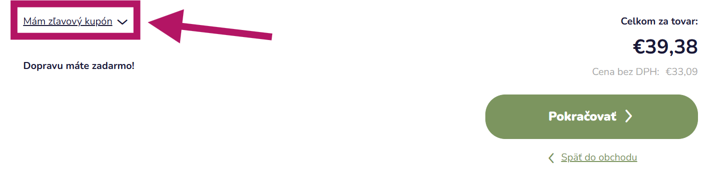 Ako uplatniť zľavový kupón na Puravia.sk
