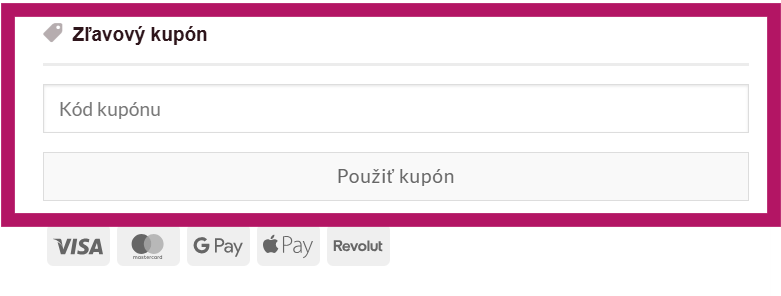 Uplatnenie zľavového kupónu na MuscleSupplements.sk